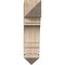 Ekena Millwork Merced Arts & Crafts Smooth Bracket, Douglas Fir, 5 1/2"W x 18"D x 22"H BKT06X18X22MRC03SDF - alternate 4